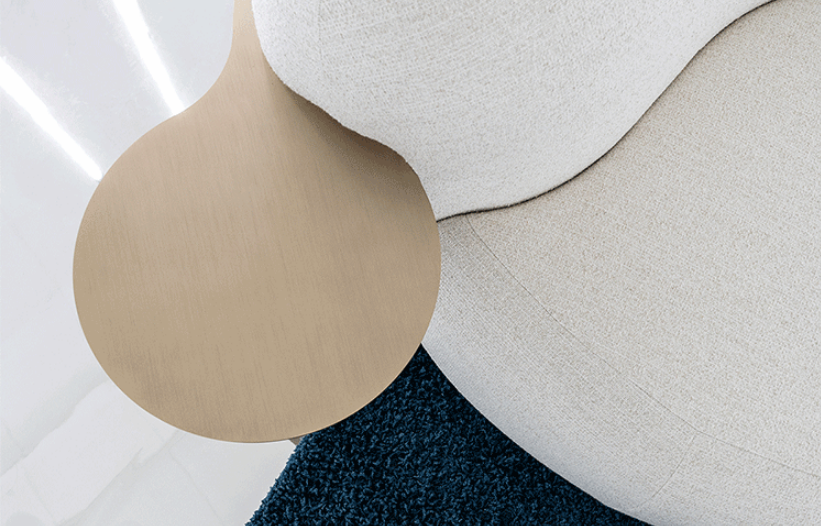 TATEYAMA SOFA BY SECOLO Boucle Curved Sofa Cloud Couch for Living Room Modern Luxury Contemporary Upholstered Sofa Couch