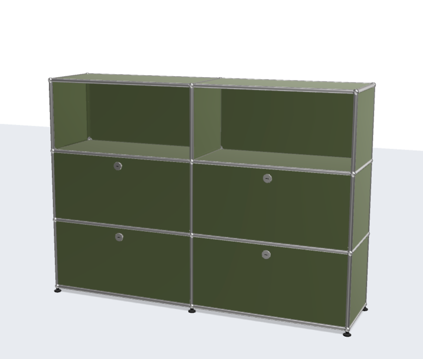 USM Haller ball pipe light panel parts storage cabinet model sideboard modular furniture besideboard dining cabinet