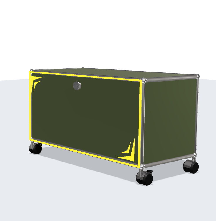 Stainless Steel Bed Sideboard Bedside Table Modern Simple Storage Rack Network Storage Cabinet Trolley