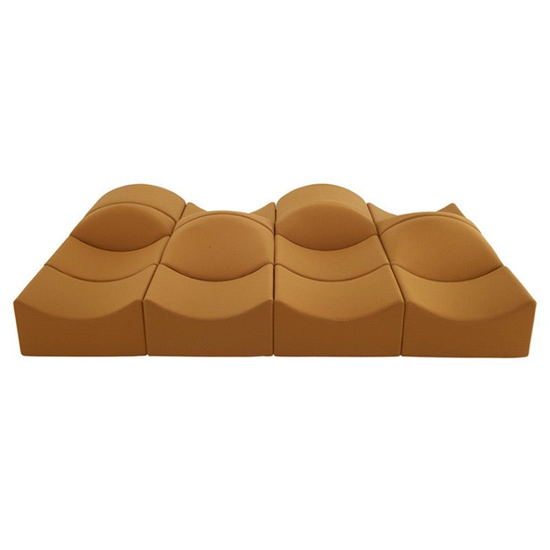 Ligne Roset Asmara Sofa Lazy backrest Double-sided Sofa Studio Rest Area Irregular Wave Sofa