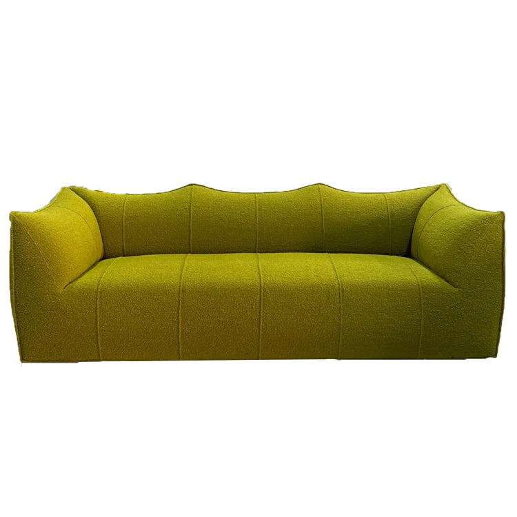 Modern Minimalist Living Room Hotel Lobby Italian Design Boucle Fabric Velvet Couch Sofa Genuine Leather Sectional Sofa