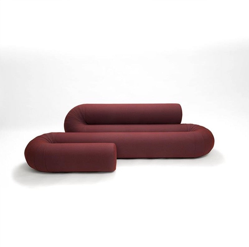 Serpentine Sofa Irregular-shaped Paperclip Sofa Hotel Lobby Design Sofa