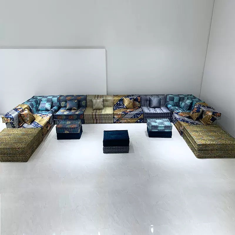 The Nordic creative Roche Bobois Mah Jong sofa Living Room Combination Sofa
