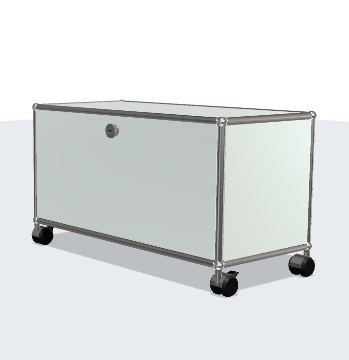 Stainless Steel Bed Sideboard Bedside Table Modern Simple Storage Rack Network Storage Cabinet Trolley