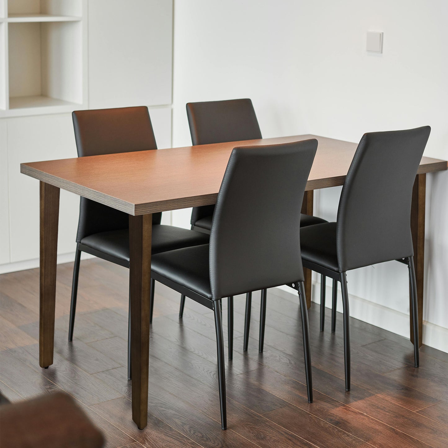 QLLY 28" Slant Wooden Table Legs, Solid Wood Angled Furniture Legs, Set of 4, Easy to Install - Perfect for DIY Dining Tables, Coffee Tables, and Benches