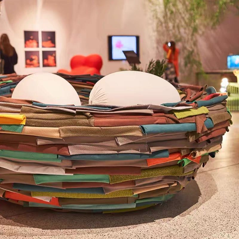 Italian Gufram Bird's Nest Sofa La Cova Creative Seats