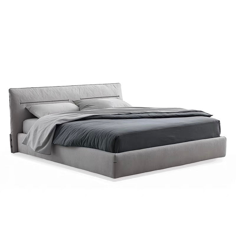 Italian Poliform Double Bed Jacqueline Children's Room Modern Fabric Bedroom Bed