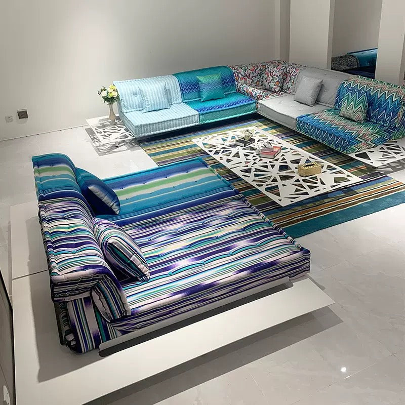 The Nordic creative Roche Bobois Mah Jong sofa Living Room Combination Sofa