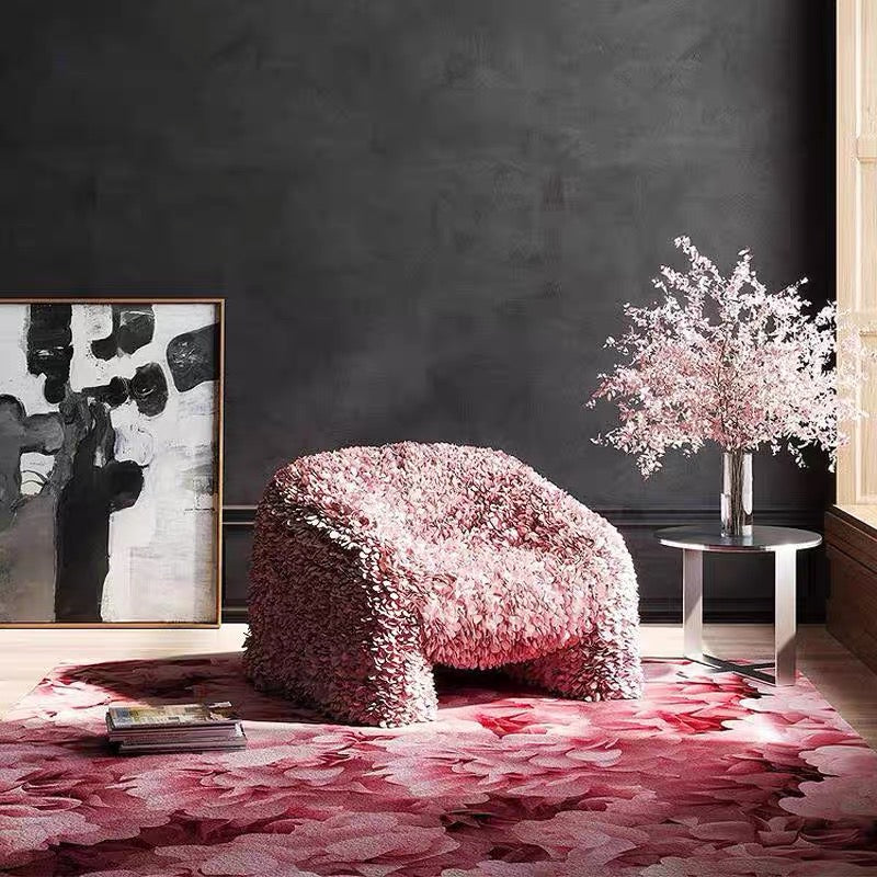 Italian-style Moooi Designer Artistic Petal Chair LivingRoom Balcony Hortensia Armchair Single Lounge Chair