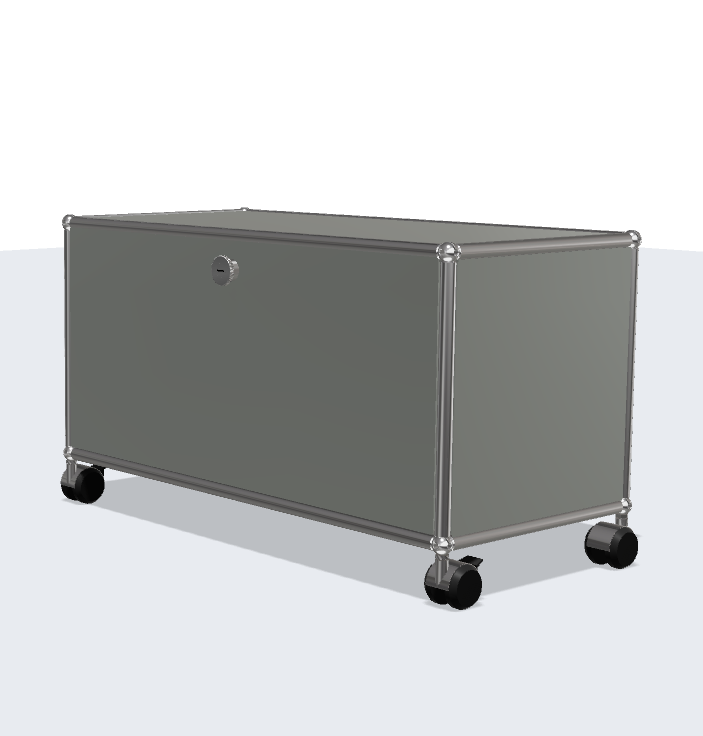 Stainless Steel Bed Sideboard Bedside Table Modern Simple Storage Rack Network Storage Cabinet Trolley