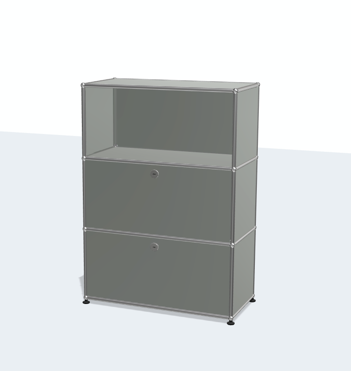 Modern Fashion Stainless Steel Sideboard Module Combination Side Cabinet TV Cabinet Korean Simple Storage Cabinet