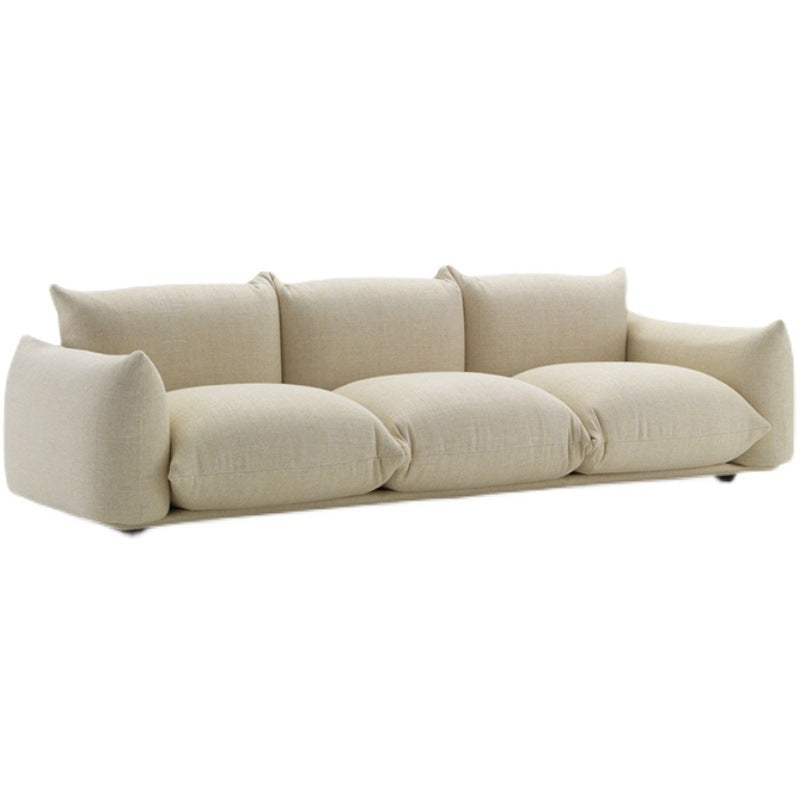Italian arflex designer bread sofa wabi-sabi wind ins net red lamb's wool single double triple seat