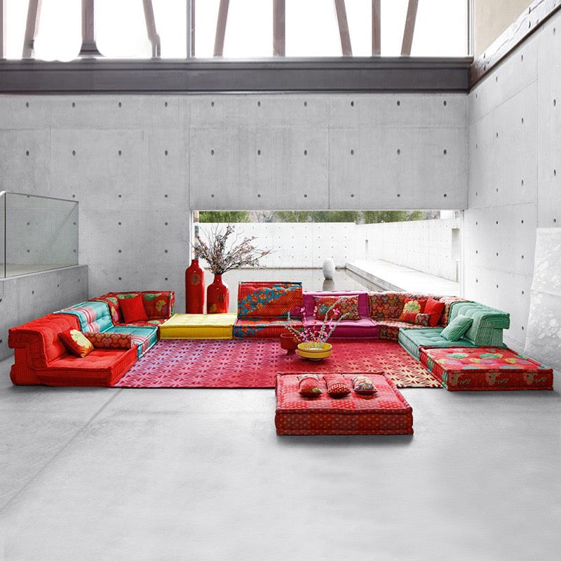 The Nordic creative Roche Bobois Mah Jong sofa Living Room Combination Sofa