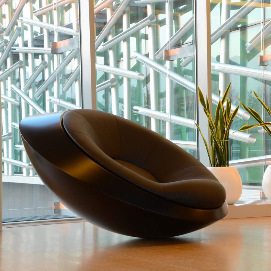 Italian Designer Fiberglass Reinforced Plastic UFO Chair Hotel Art Personality Leisure Chair Single Sofa Chair