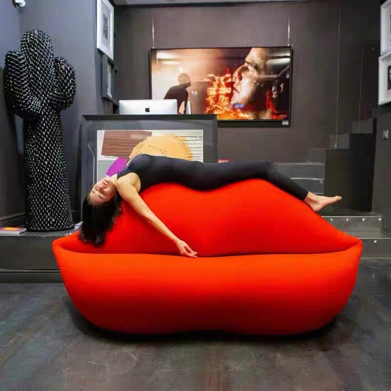 Gufram Italian BOCCA Red Lip Sofa Creative And Individual Living Room Bedroom Lounge Sofa