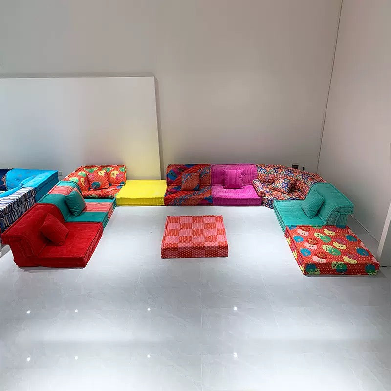 The Nordic creative Roche Bobois Mah Jong sofa Living Room Combination Sofa