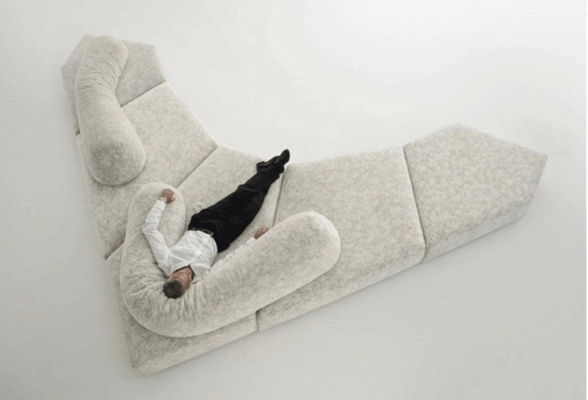 Italian Edra Rock Sofa On The Rocks High-end Villa Sofa Living Room Sofa