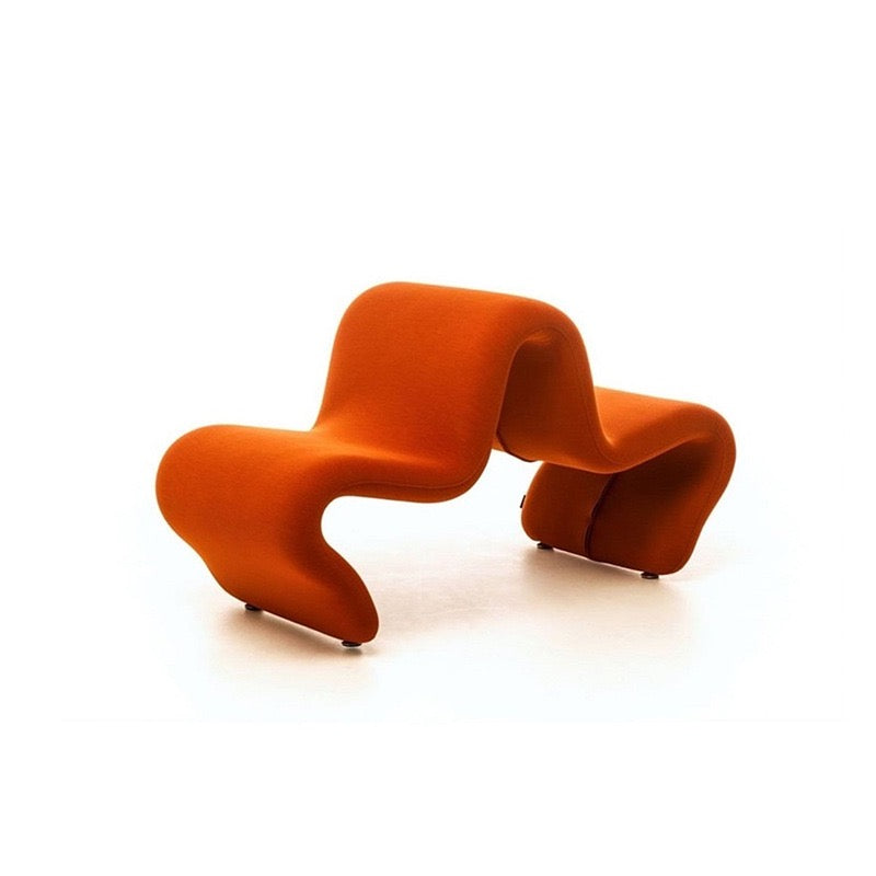 Dos a Dos Backrest Chair Creative Lazy Backrest Single Chair Fiberglass Backrest Leisure Chair