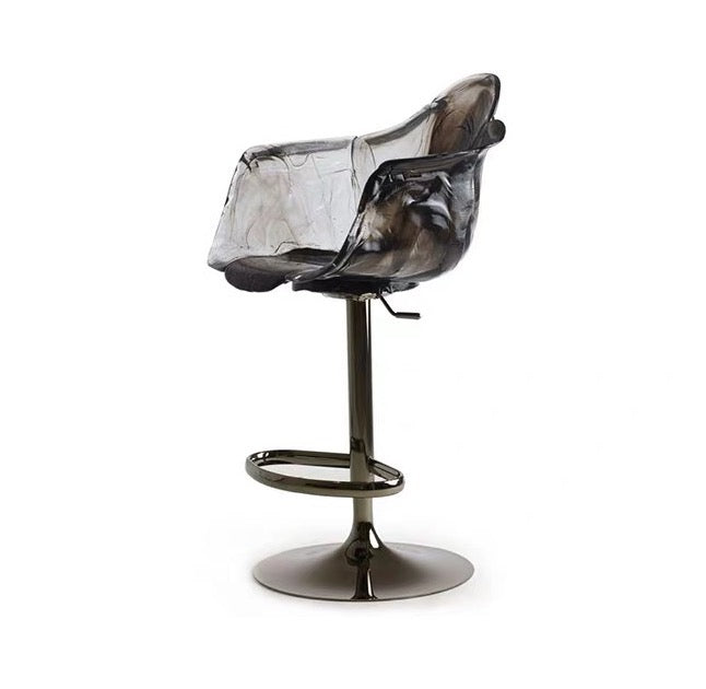 Italian Edra Petal Chair Ella Light Luxury Creative Candy Dining Chair PC Rotating Height-adjustable Bar Chair