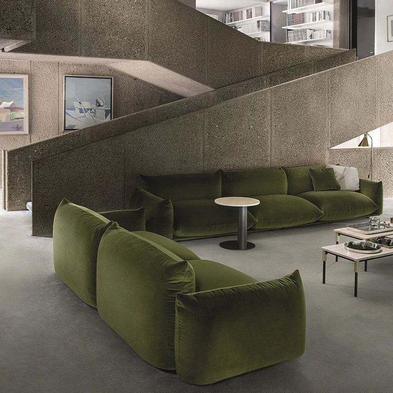 Italian arflex designer bread sofa wabi-sabi wind ins net red lamb's wool single double triple seat