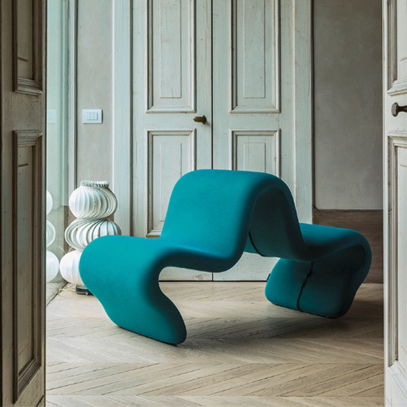 Dos a Dos Backrest Chair Creative Lazy Backrest Single Chair Fiberglass Backrest Leisure Chair