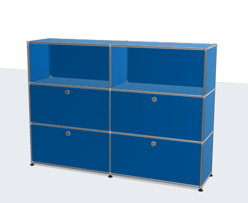 USM Haller ball pipe light panel parts storage cabinet model sideboard modular furniture besideboard dining cabinet