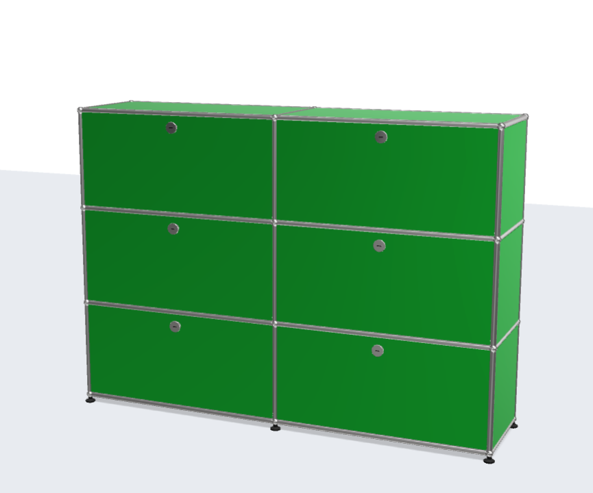 USM Haller ball pipe light panel parts storage cabinet model sideboard modular furniture dining cabinet