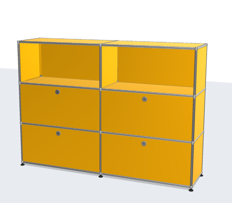 USM Haller ball pipe light panel parts storage cabinet model sideboard modular furniture besideboard dining cabinet