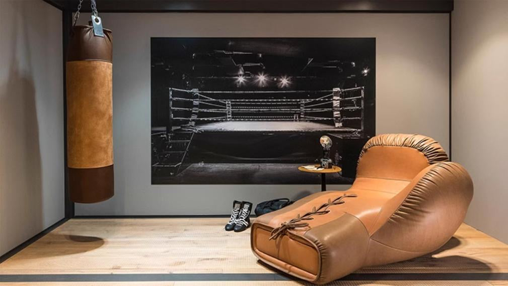 Italian DS-2878 BOXING Sofa Creative Fashionable Living Room Sofa