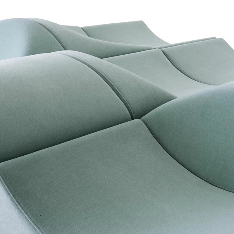 Ligne Roset Asmara Sofa Lazy backrest Double-sided Sofa Studio Rest Area Irregular Wave Sofa