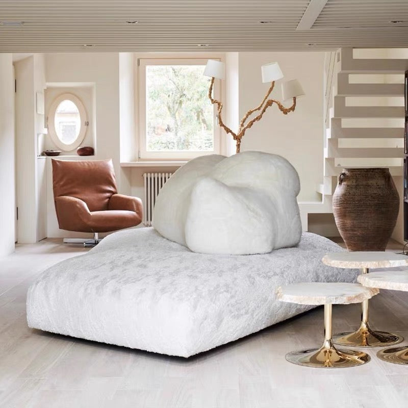 Italian Edra Pack Sofa Polar Bear Sofa Creative And Irregular-shaped Designer Fabric Sofa Living Room Lazy Sofa