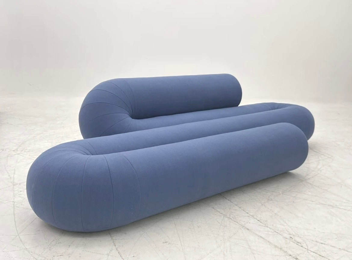 Serpentine Sofa Irregular-shaped Paperclip Sofa Hotel Lobby Design Sofa