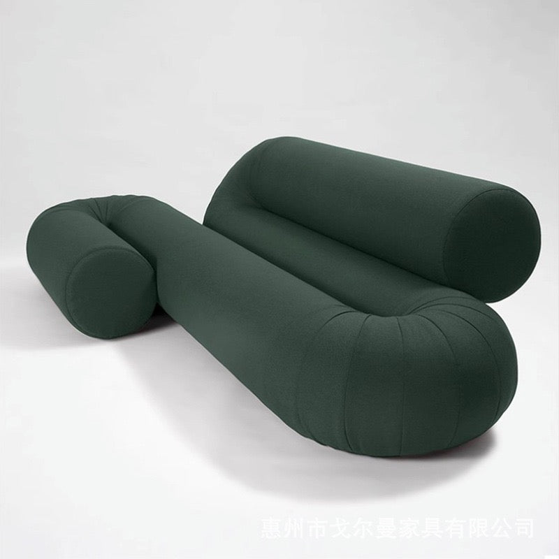 Serpentine Sofa Irregular-shaped Paperclip Sofa Hotel Lobby Design Sofa