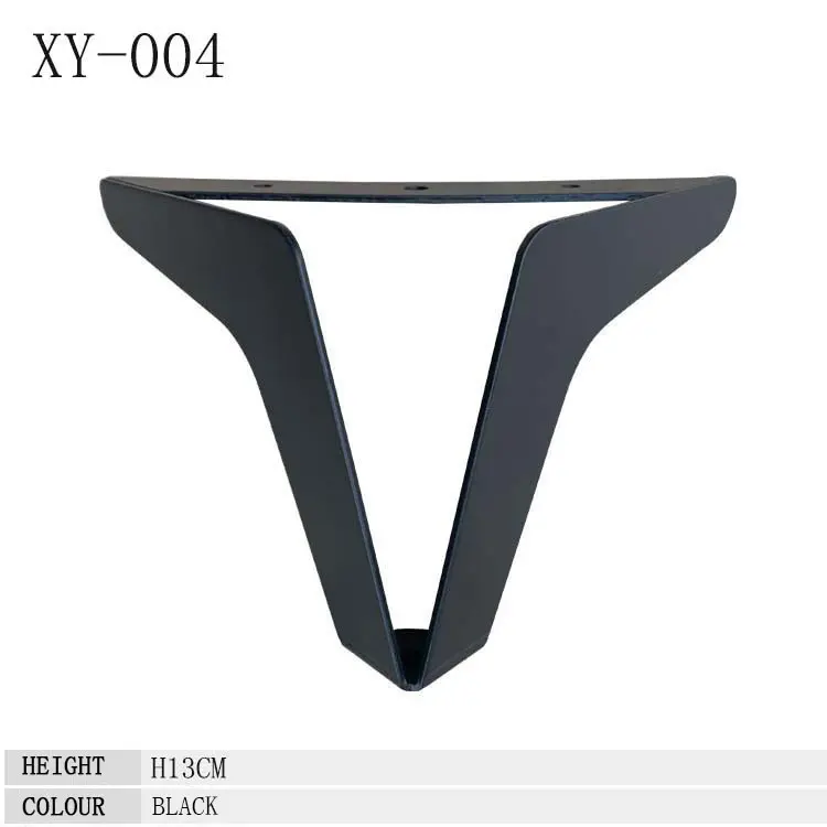 Customized Modern Sofa feet Screw Iron Metal Desk Legs Feet Furniture Leg Sofa Cabinet Bed Hardware Feet