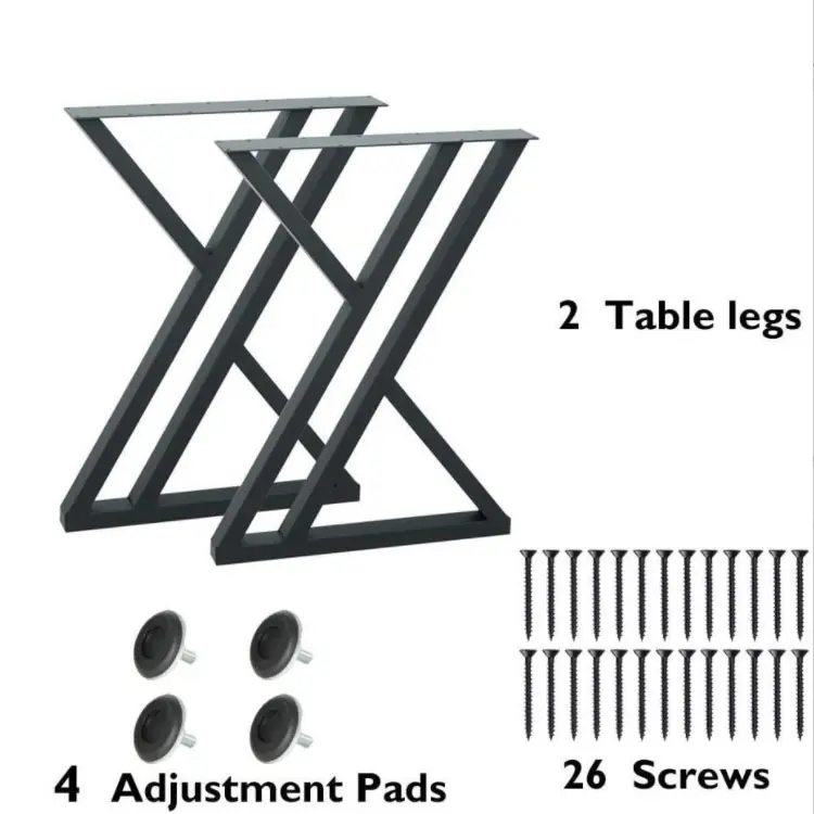 Customized Modern Simple Metal Leg Bracket Fashionable Desk Table Office Desk Leg Tea Table Stool Leg