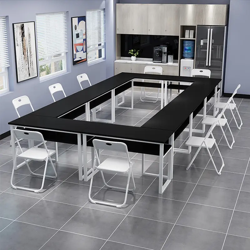 Customized Folding Tables Chairs Home Plastic Dining Chair Outdoor Portable Event Meeting Backrest Computer Chair