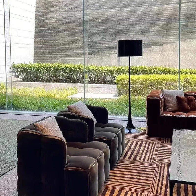 Italian Light Luxury Modular Sofa Living Room Furniture Custom Villa Designer Furniture Velvet Sofa Combination Sofa
