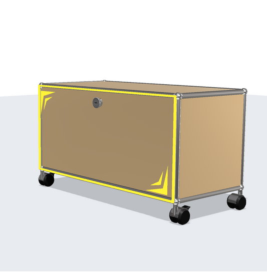 Stainless Steel Bed Sideboard Bedside Table Modern Simple Storage Rack Network Storage Cabinet Trolley