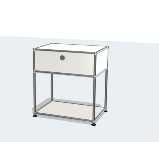 USM Haller Stainless Steel Night Stand Bed Sideboard Bedside Table Modern Simple Storage Rack Network Storage Cabinet Sofa Side Cabinet