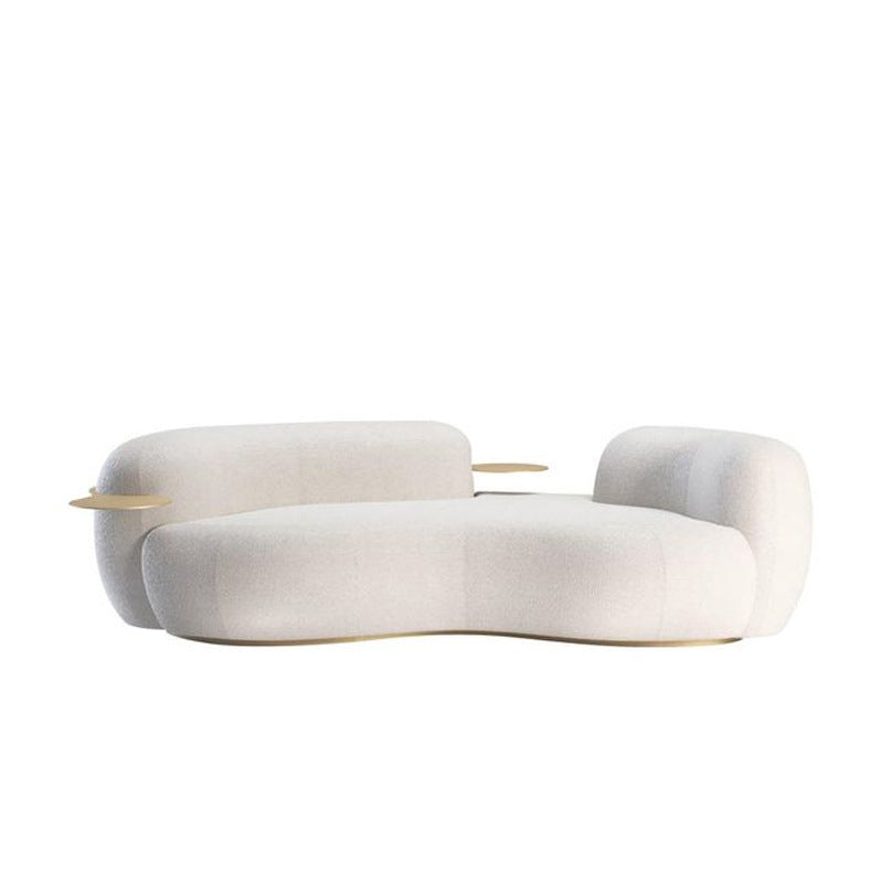 TATEYAMA SOFA BY SECOLO Boucle Curved Sofa Cloud Couch for Living Room Modern Luxury Contemporary Upholstered Sofa Couch