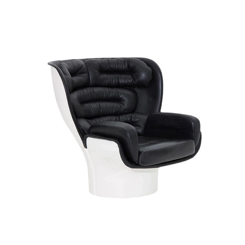 Italian Longhi Elda Sofa Chair Space Chair Creative Armrest Lounge Chair Fiberglass Reinforced Plastic Irregular-shaped Sofa Chair Model Room Chair