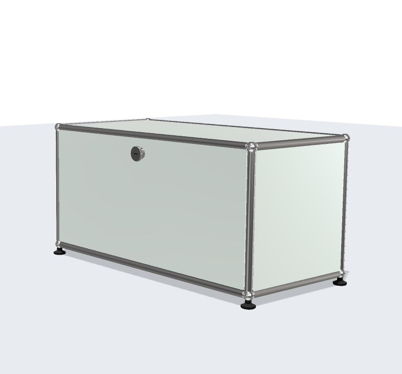 Sideboard Module Simple Storage Cabinet Stainless Steel Modern Fashion Combination Side Cabinet TV Cabinet Korean Metal