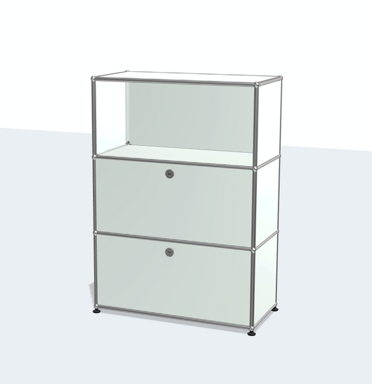 Modern Fashion Stainless Steel Sideboard Module Combination Side Cabinet TV Cabinet Korean Simple Storage Cabinet