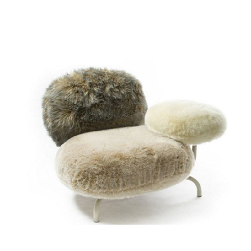 Italian Designer Furniture Plush Netflix Powder Puff Sofa New Scandinavian Creative Sample Room Window Display