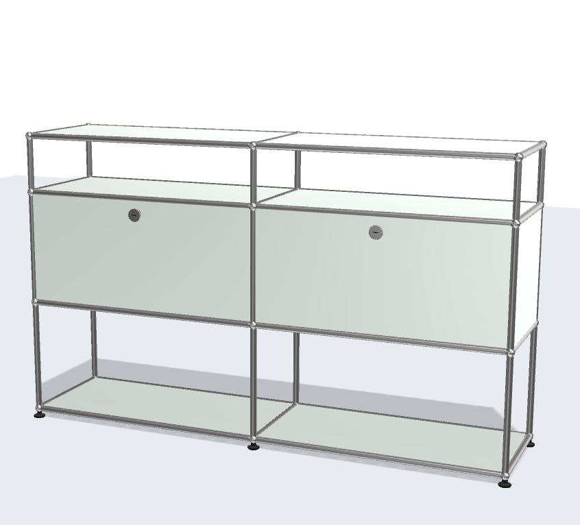 Module Simple Storage Cabinet Stainless Steel Modern Fashion Combination Side Cabinet TV Cabinet Korean White Table Tv Bedroom