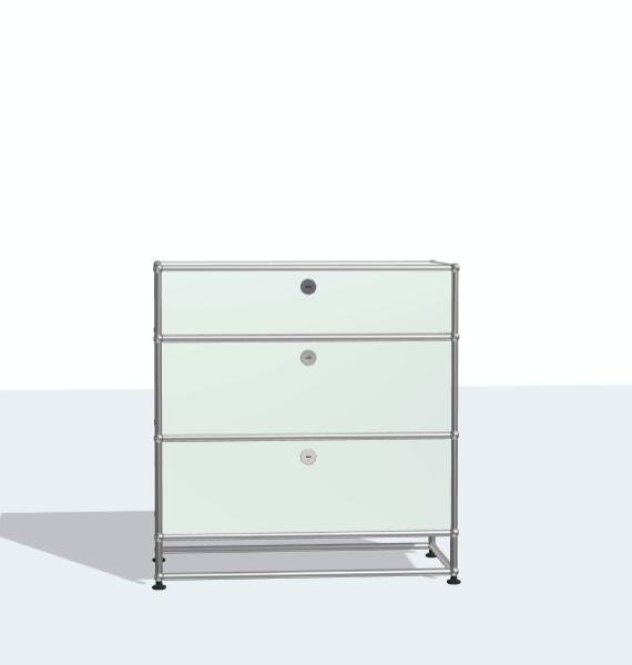USM Haller ball pipe light panel parts storage cabinet model sideboard modular furniture dining cabinet