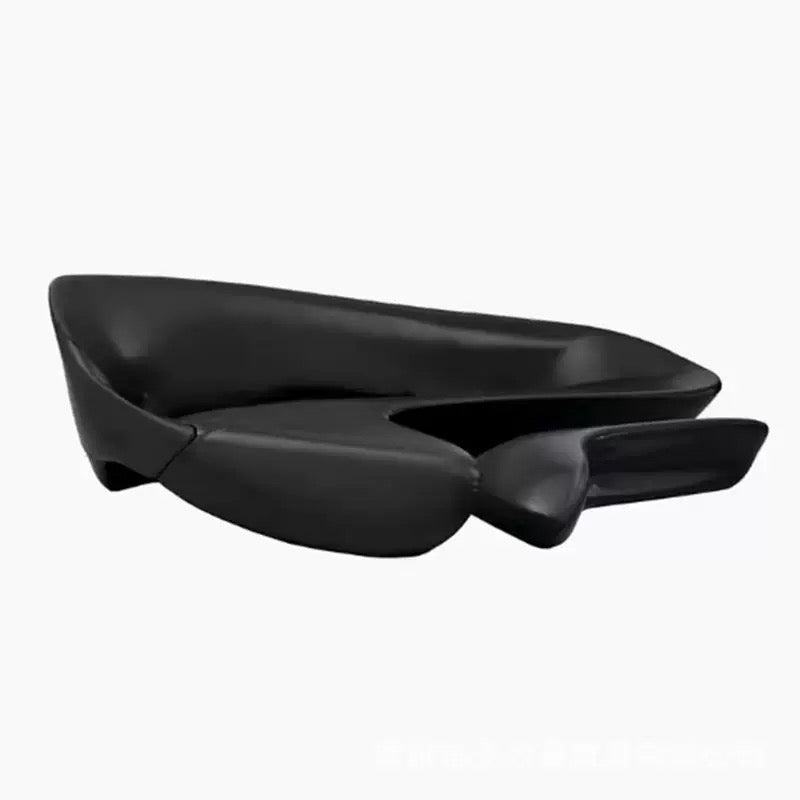 Zaha Hadid Italian Moon System Sofa Irregular L-shaped Sofa Fiberglass 7-shaped Zaha Moon Sofa