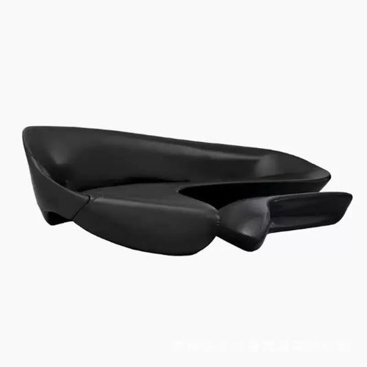 Zaha Hadid Italian Moon System Sofa Irregular L-shaped Sofa Fiberglass 7-shaped Zaha Moon Sofa