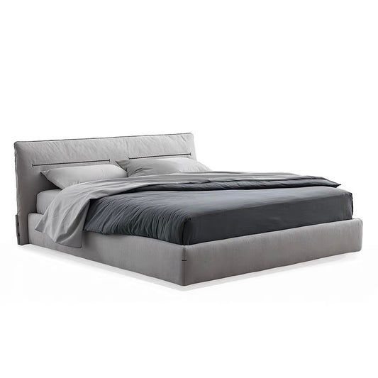 Italian Poliform Double Bed Jacqueline Children's Room Modern Fabric Bedroom Bed