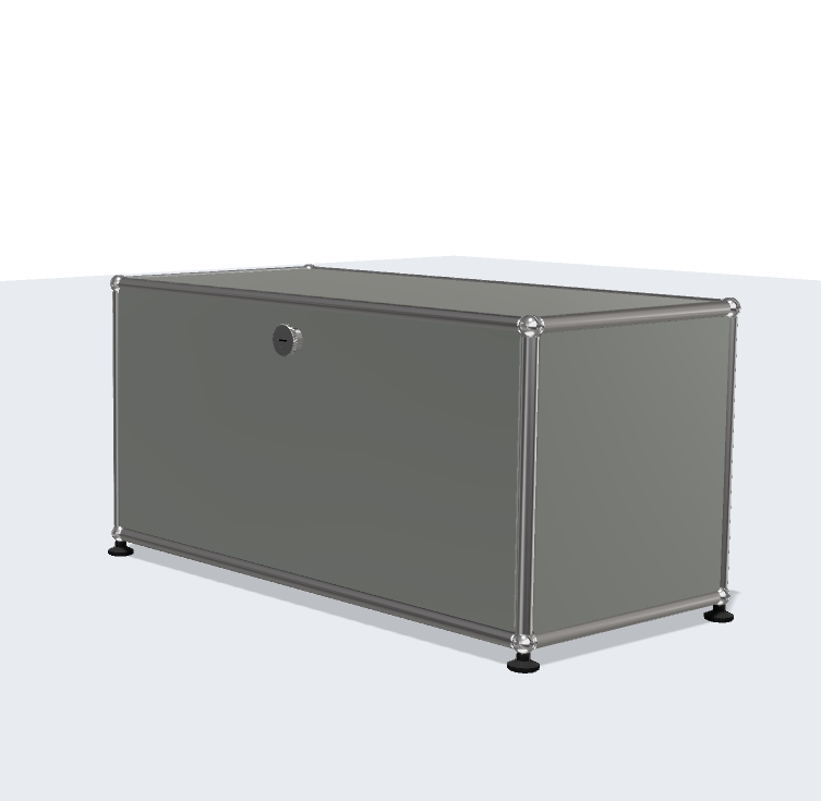 Sideboard Module Simple Storage Cabinet Stainless Steel Modern Fashion Combination Side Cabinet TV Cabinet Korean Metal